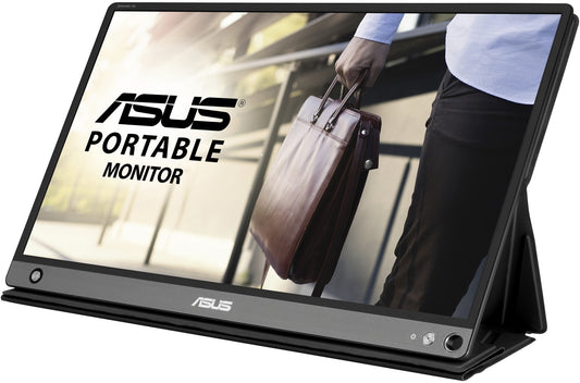ASUS ZenScreen GO|MB16AHP Portable |USB Type-C Monitor | 15.6'' | Full HD |USB Type-C | Micro-HDMI | Flicker Free | Blue Light F