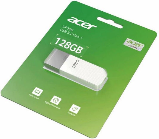 Acer USB 3.2 Gen1 128Gb White Flash Drive
