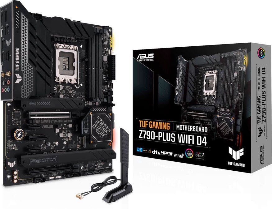 ASUS Motherboard/LGA1700/DDR5/4xDIMM/Max.192GB/1xDP/1xHDMI/ 1xPCIe5x16/1xPCIe4x16/1xPCIe4x4/2xPCIe3x1/4xM.2/4xSATA/RAID.