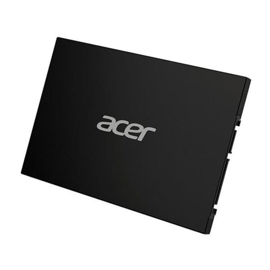 Black Acer 2.5" SATA SSD on a white background