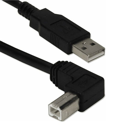 RIGHT ANGLE USB 2 TO TYPE B