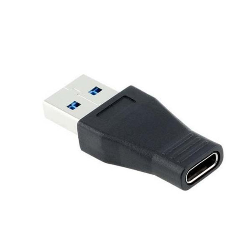 USB adapter with Type-C connector on a white background