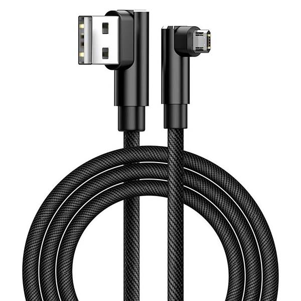 USB TO MICRO USB - 90 DEGREE