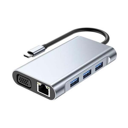 USB TYPE C 10 IN 1 DOCK
