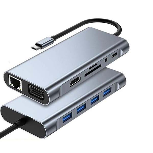 USB TYPE C 11 IN 1 DOCK
