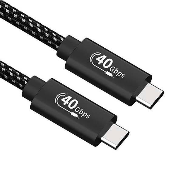 USB4.0 THUNDERBOLT TYPE-C CABLE 2M