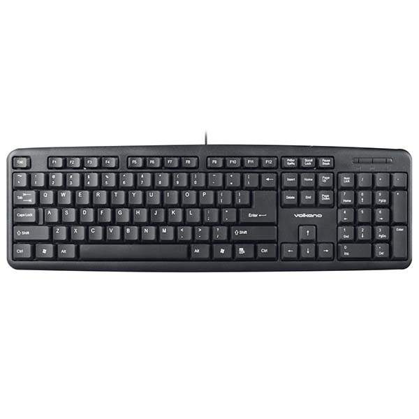 Volkano Krypton Wired Mouse and Keyboard Combo