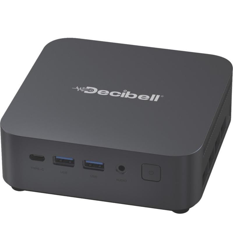 Decibell Mini Desktop on a white background