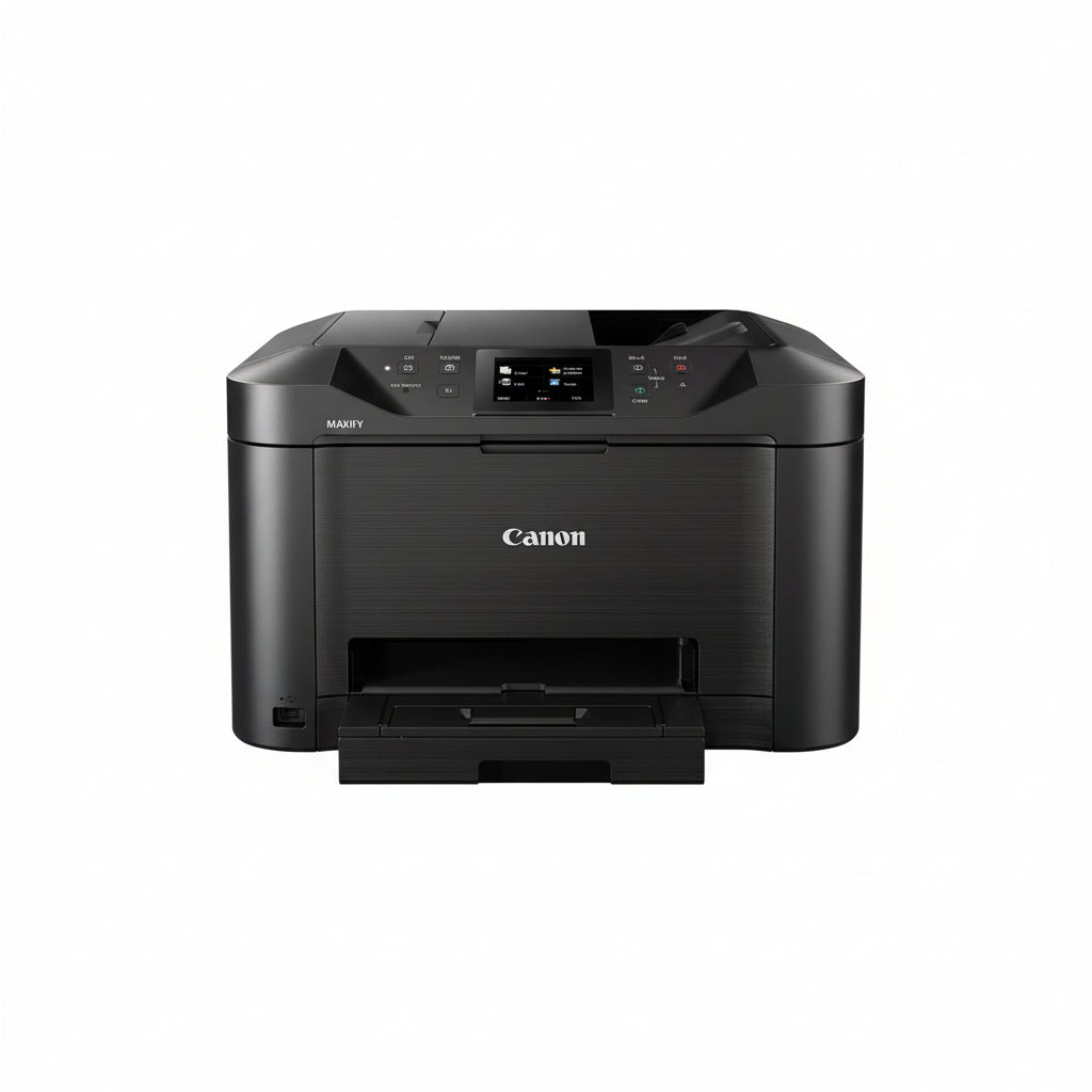 Front view of the Canon Maxify MB5140 A4 all-in-one printer.

