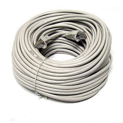 30MTR CAT6 FLYLEAD  LIGHT GREY