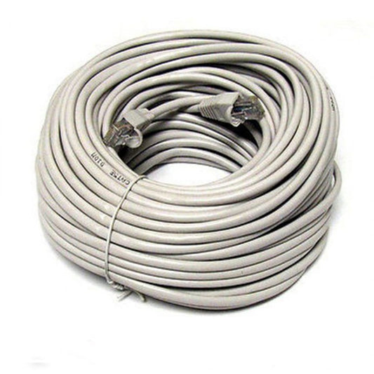 30MTR CAT6 FLYLEAD  LIGHT GREY