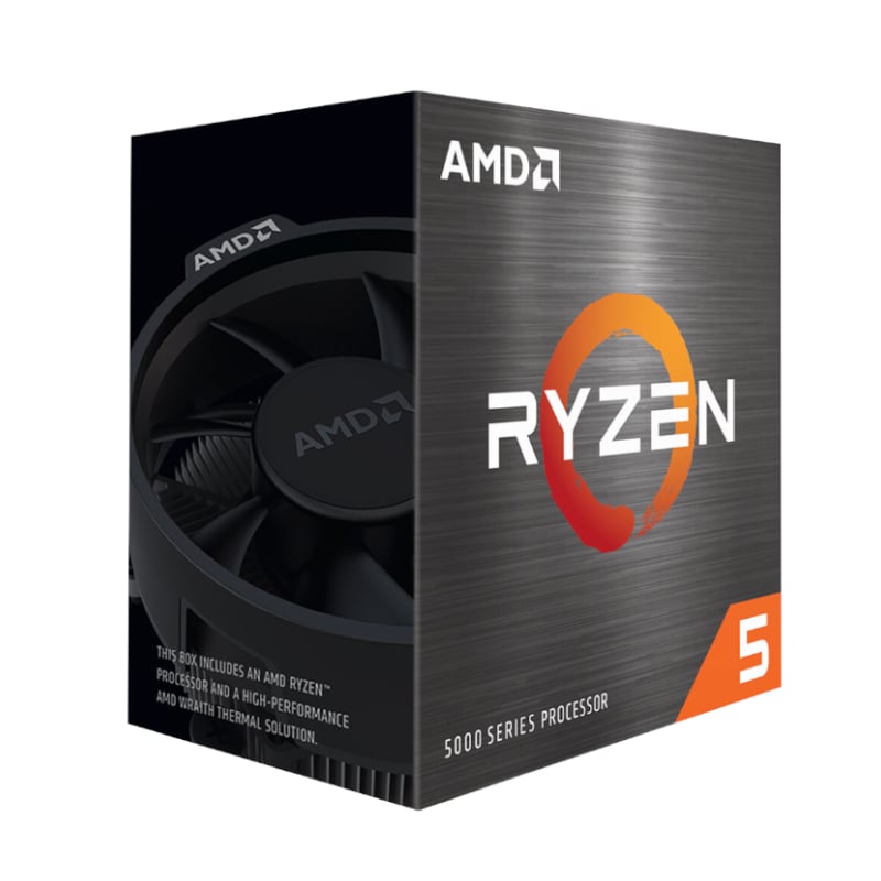 CPU AMD Ryzen5 5500 AMD RYZEN 5 5500 7nm SKT AM4 CPU; 6 Core/12 Thread Base Clock 3.6