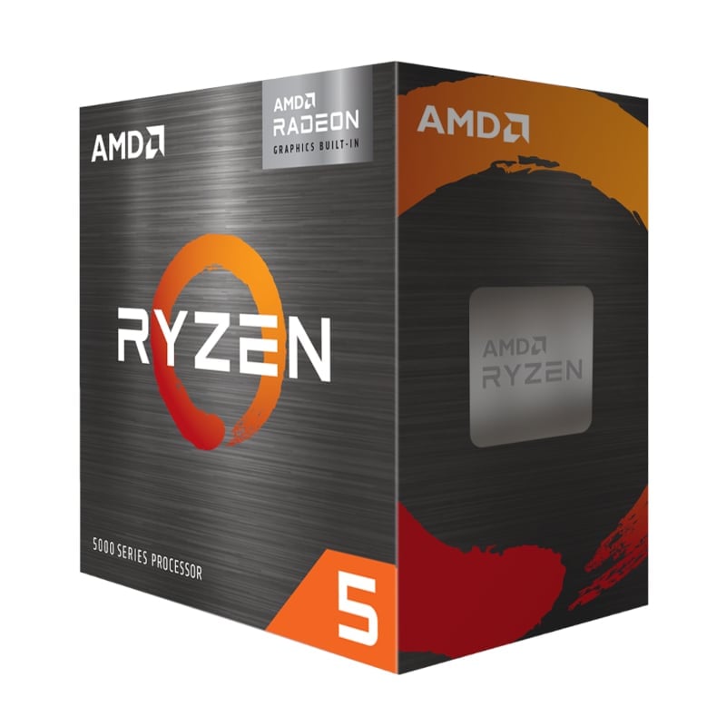 CPU AMD Ryzen5 5500 AMD RYZEN 5 5500 7nm SKT AM4 CPU; 6 Core/12 Thread Base Clock 3.6