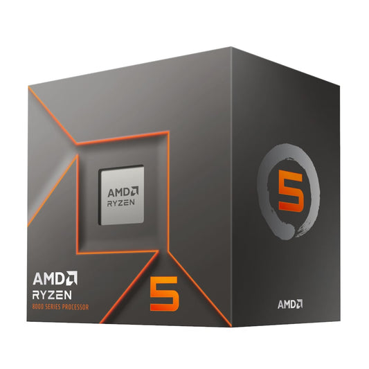 AMD Ryzen 5 8400F x4nm TSMC AM5 CPU; 6 Core/12 Thread Base Clock 4.2GHz; Max Boost Clock 4.7GHz;16MB Cache; BOX