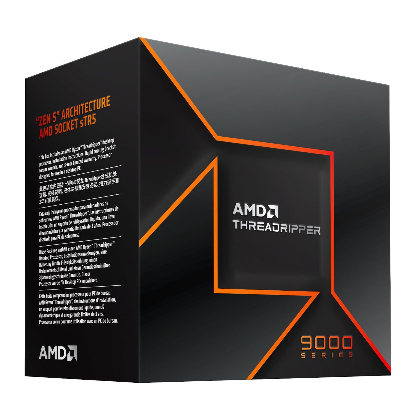 AMD Ryzen Threadripper 9970WX 32-Core 4.0GHz CPU