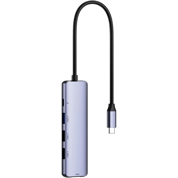 Netac WF13 5-in-1 USB-C Docking Station | 4K HDMI | 100W PD