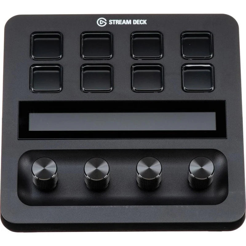 Elgato Stream Deck Plus - 8 x customizable LCD keys; 4 x 360° encoders with push function; LCD Touch Panel.