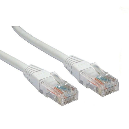 30MTR CAT6 FLYLEAD  LIGHT GREY