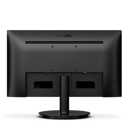Thin bezel design of Philips 221V8LB 1080p monitor with LowBlue Mode for eye comfort