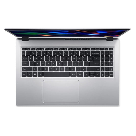 Acer Extensa 15 EX215-55 i3-1215U laptop, 8GB RAM, 512GB SSD, 15.6-inch, Windows 11 Pro, top-down view.