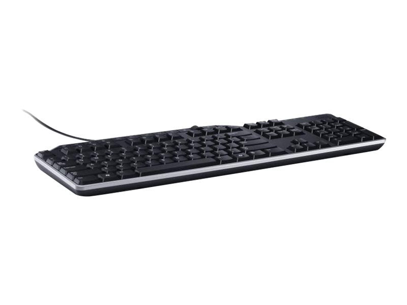 Dell Keyboard US/Euro (QWERTY) Dell KB 522 Wired Business Multimedia USB Keyboard Black