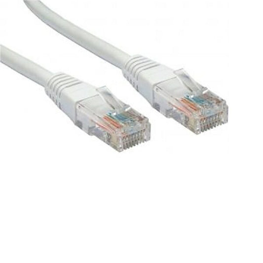 2MTR CAT6 FLYLEAD  LIGHT GREY