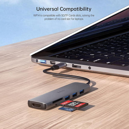6 IN 1 USB-C HUB
