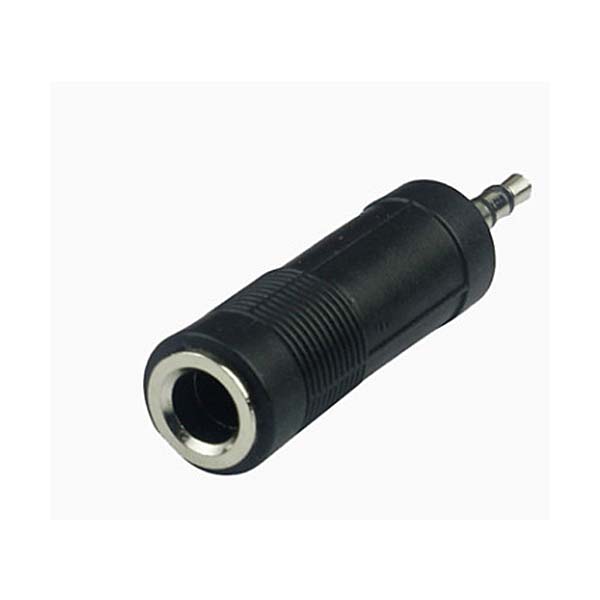 3.5MM MALE STEREO TO 6.3MM FEMALE