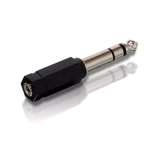 HEADPHONE 3.5MM TO 6.35MM NICKEL PLATED