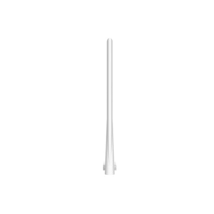 Rear View of the Tenda U2 White Wireless Wi-fi USB Adapter on a white background