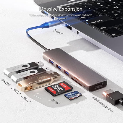 6 IN 1 USB-C HUB