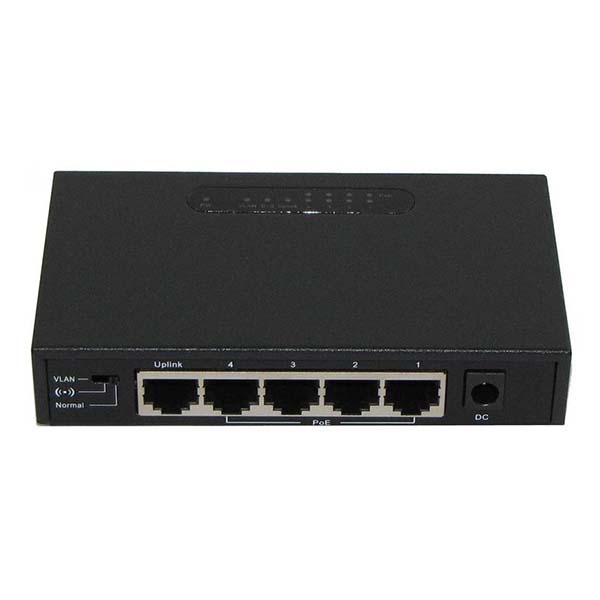 4 PORT 10/100 POE + 1 LAN