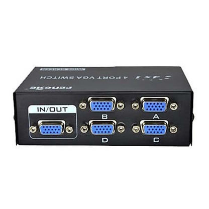 4 Port VGA Switch 4 in 1 Out