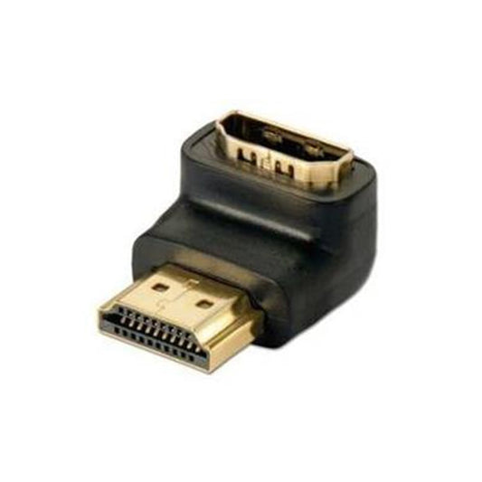 HDMI MALE TO HDMI FEMALE 90DEG