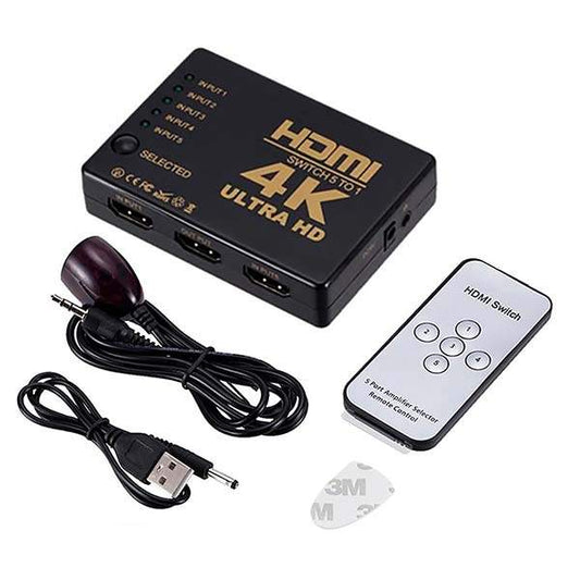 5 PORT HDMI SWITCH 4K