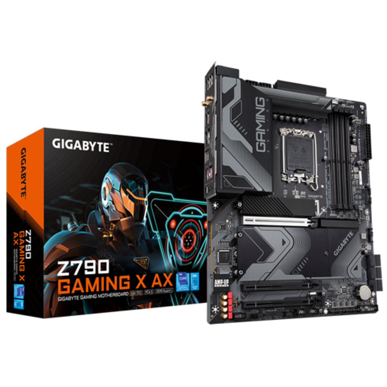 GIGABYTE Motherboard Intel® Z790 Chipset for LGA 1700; 4x DDR5; 3x M2 G4; HDMI/DP; ATX - Wi-Fi 6E 802.11ax