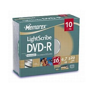 Memorex DVD-R (10pack)