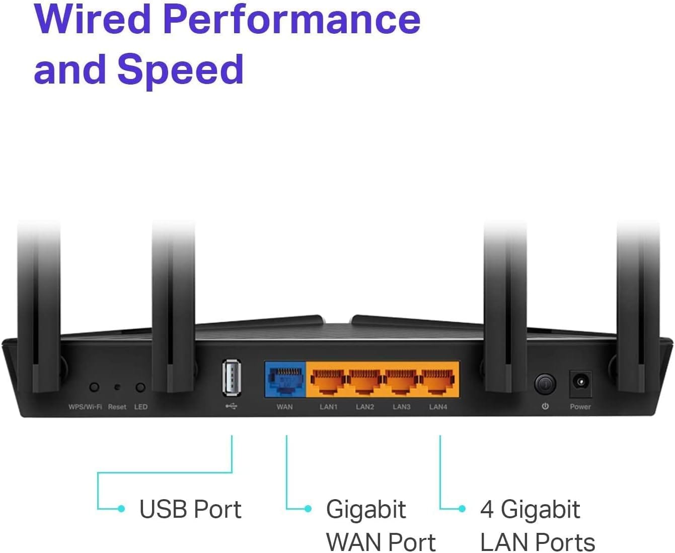 TP-Link WiFi 6 AX1800 Dual Band Gigabit Router with Parental Control