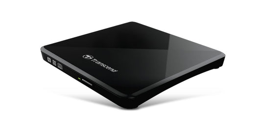 TRANSCEND 8X ULTRA-SLIM USB DVD-RW - BLACK