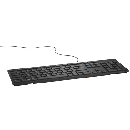 Angled view of the Dell KB216 Chiclet Keyboard