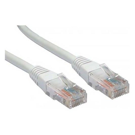 5MTR CAT6 FLYLEAD  LIGHT GREY