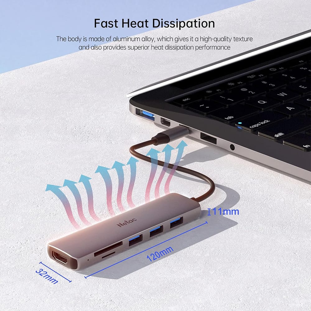 6 IN 1 USB-C HUB
