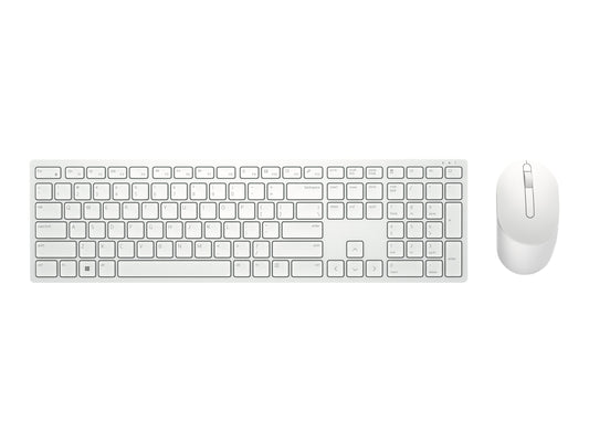 Dell Pro Keyboard and Mouse - KM5221W - US International (QWERTY) - White