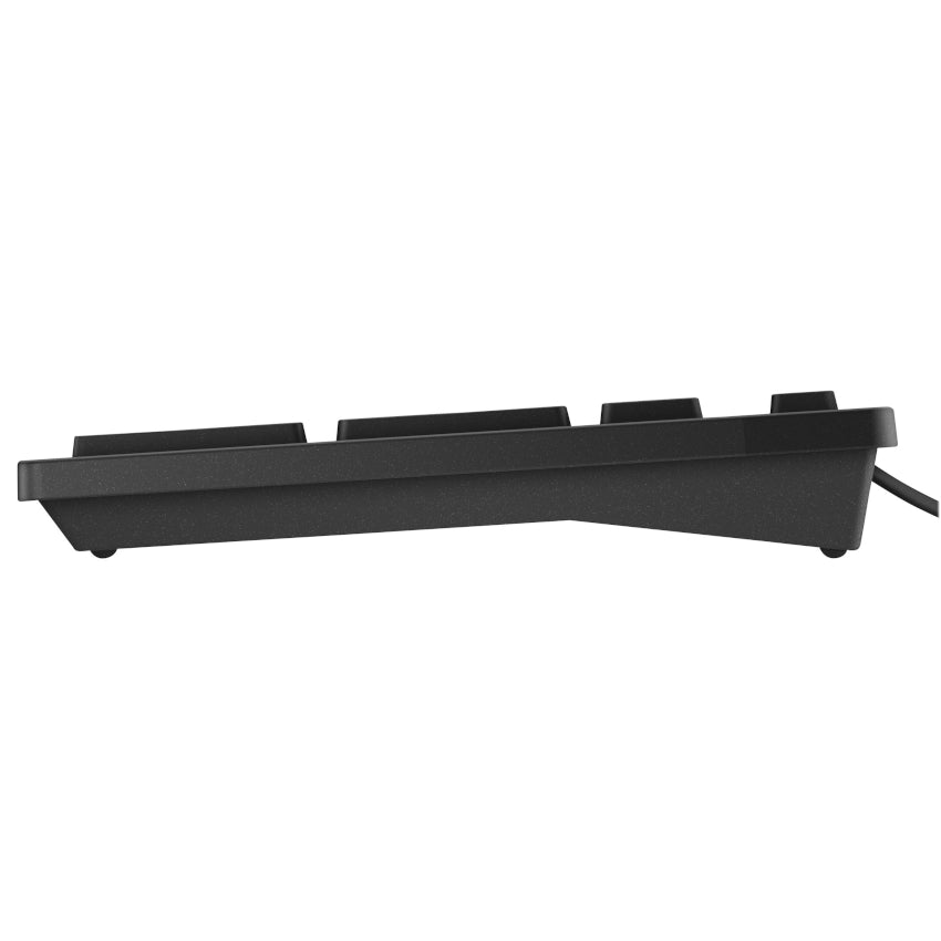 right side view of the Dell KB216 Black Chiclet Keyboard