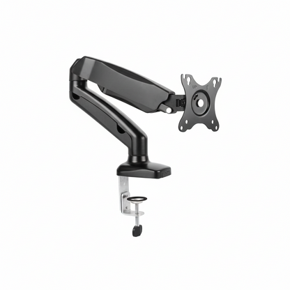 The Equip interactive monitor arm holding a 24-inch touch screen.