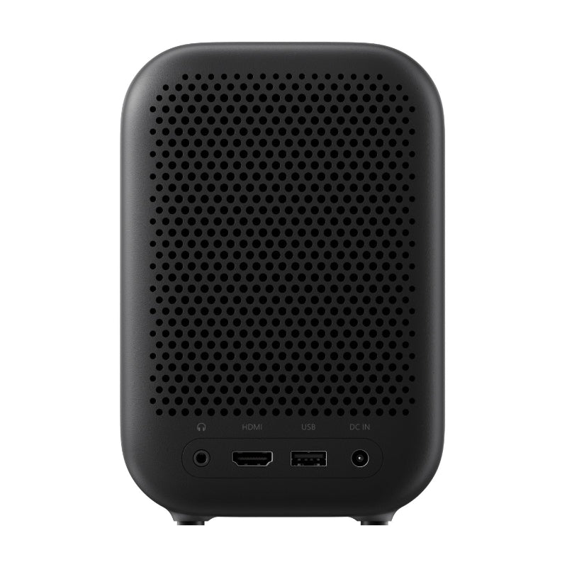 Xiaomi Smart L1 Projector back view with ports on a white background