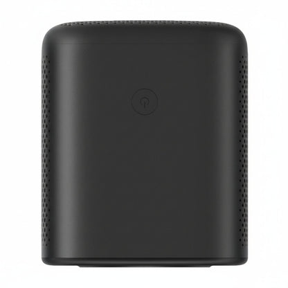 Top view of the Xiaomi Smart Projector L1 showing power button on a white background