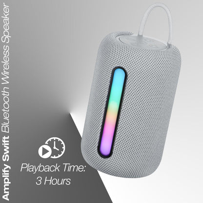 Amplify Swift Series Bluetooth Portable Speaker – Grey