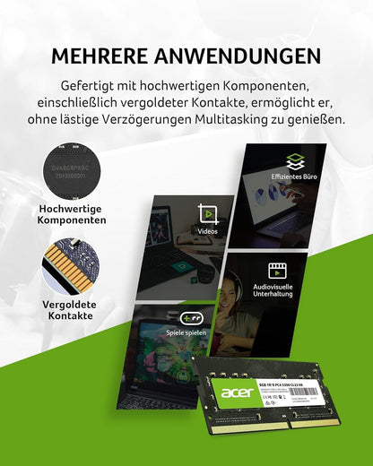 ACER 8GB DDR4 3200 NOTEBOOK