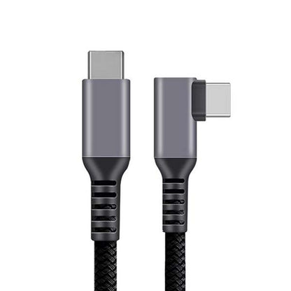90 DEGREE CABLE C TO C 2M USB2 PD240W